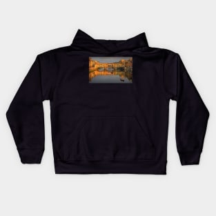 Ponte Vecchio Florence at Sunset Kids Hoodie